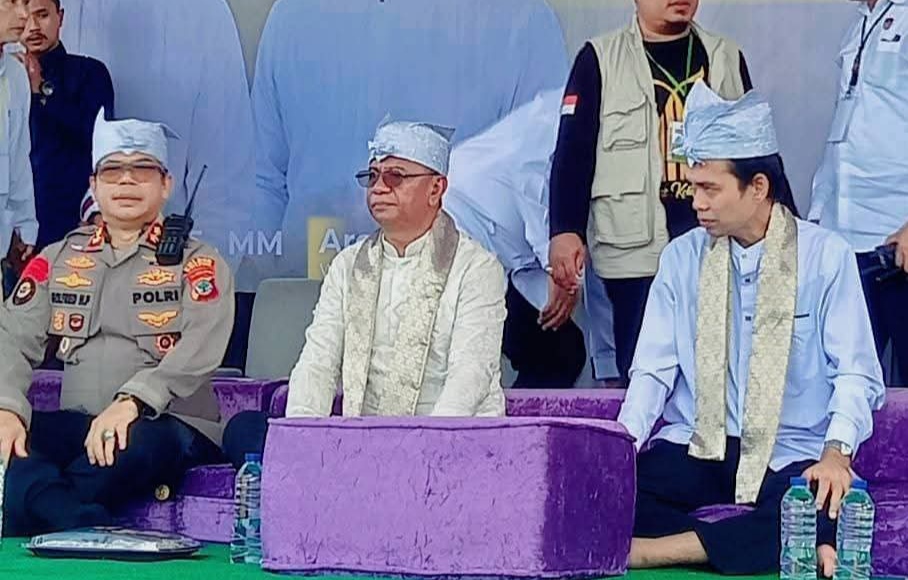 Polres Boltim Kawal Tabligh Akbar UAS di Lapangan Gogaluman Tutuyan, AKBP Golfried Pimpin Langsung Pengamanan