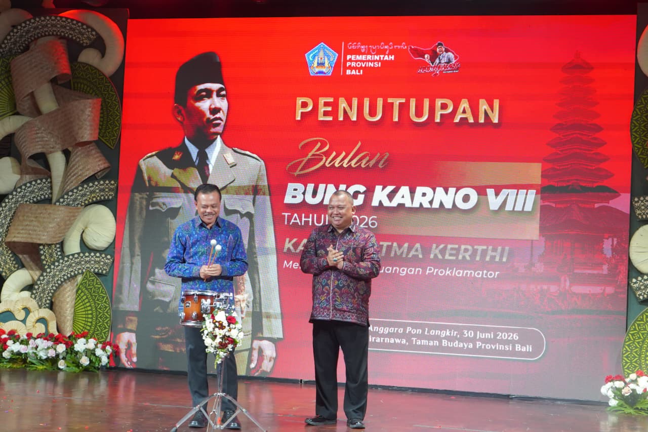 Pemprov Bali Tutup Bulan Bung Karno VIII dan Luncurkan Tema 2027 