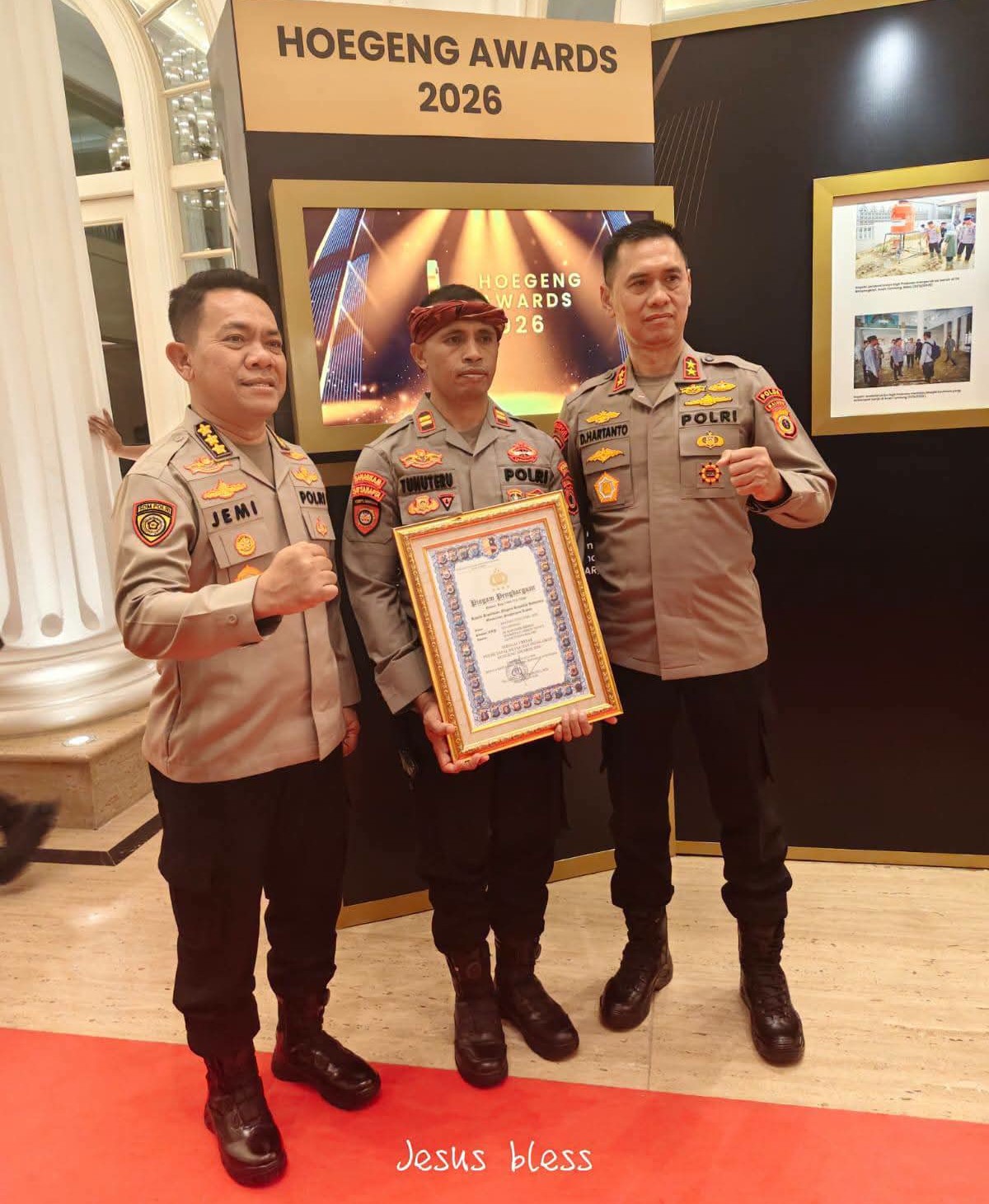 Hoegeng Awards 2026: Kapolsek Sirimau Ambon Iptu Bastian Tuhuteru Tembus Tiga Besar Nominator Nasional