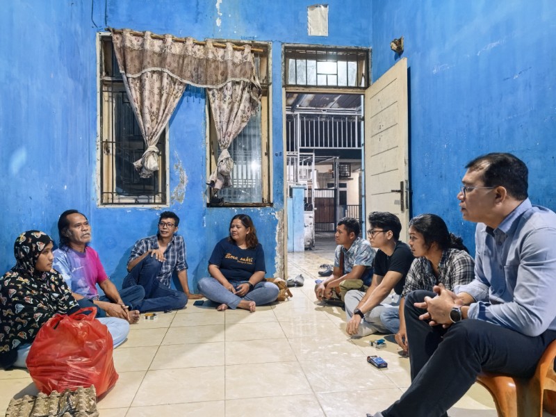 Anggota DPD RI Temui Korban Scam Kamboja di Medan Marelan, Shella Alami Setrum dan Disiram Air Panas