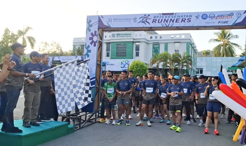 BPJS Kesehatan Gelar Fun Run di Jayapura, Ratusan Pemuda Diajak Cegah Penyakit Kronis Sejak Dini
