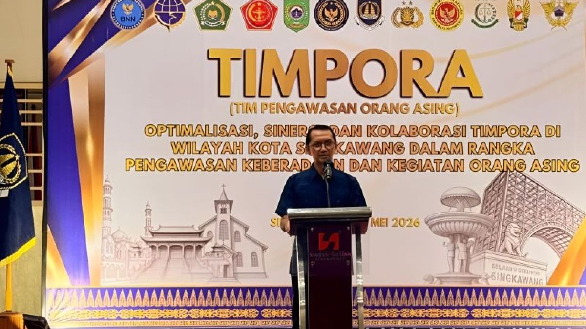 TIMPORA Singkawang Perkuat Pengawasan WNA, Masyarakat Diminta Aktif Melapor