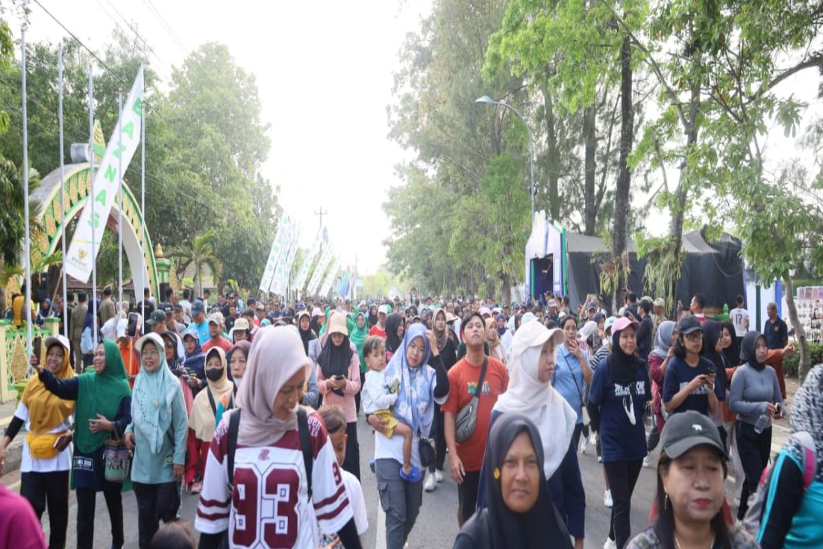 Manunggal Fair 2026 di Alun-Alun Wates Tembus 100 Ribu Pengunjung Tanpa Dana APBD
