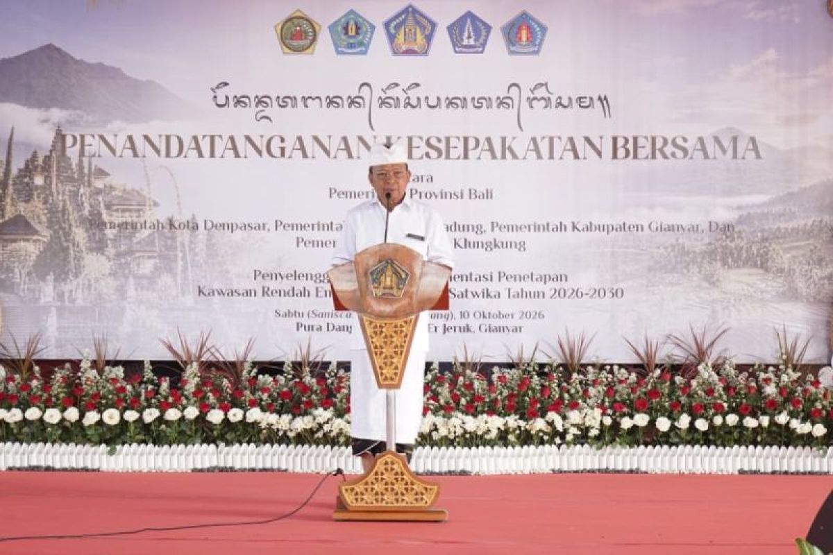 Gubernur Bali Wayan Koster Tetapkan 6 Kawasan Rendah Emisi Kerthi Bhumi Satwika, Ubud hingga Nusa Dua Masuk Daftar