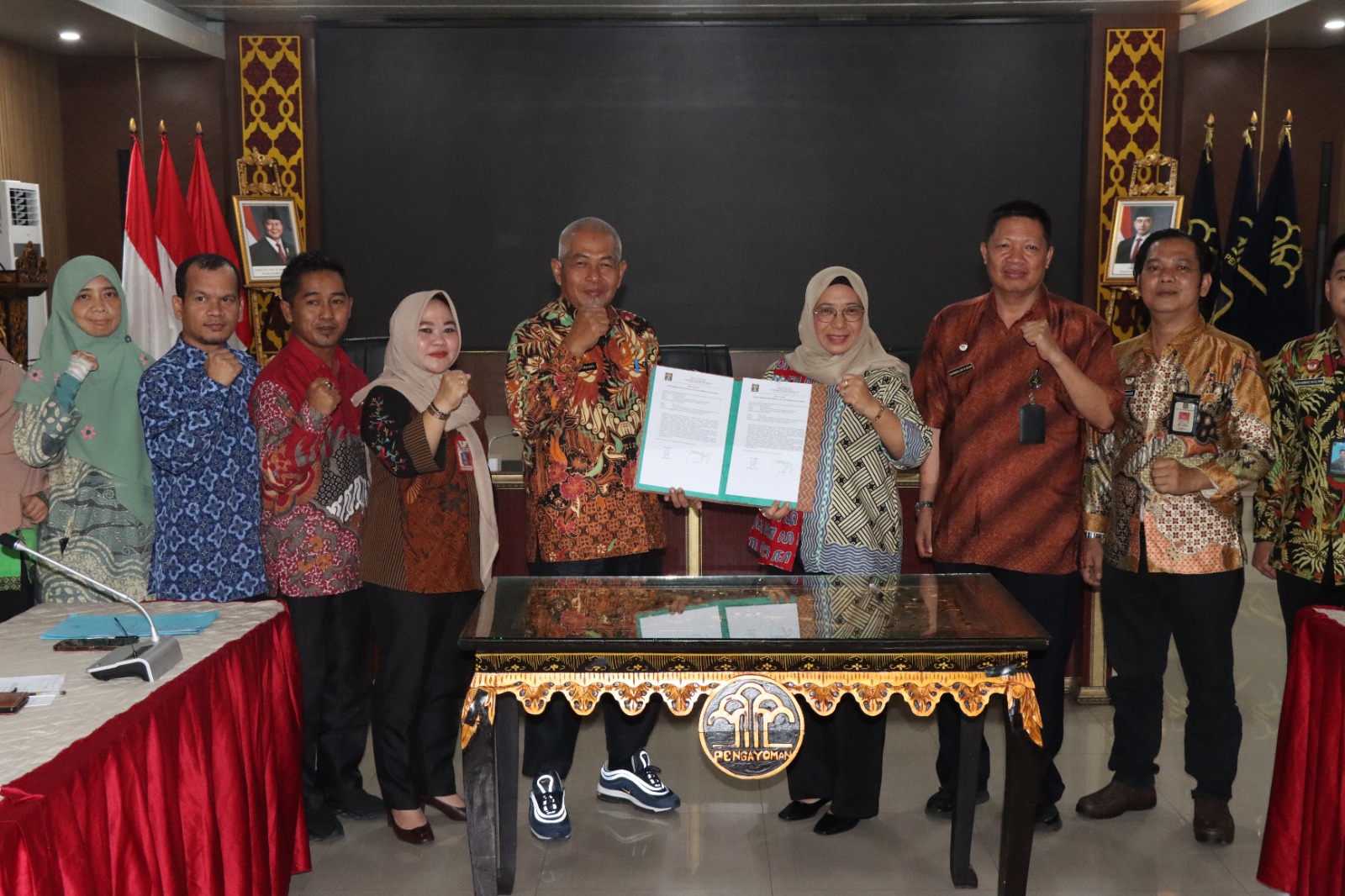 Kanwil Kemenkum Sumsel Selesaikan Harmonisasi Raperbup OKU Timur soal Tambahan Penghasilan ASN, Ini