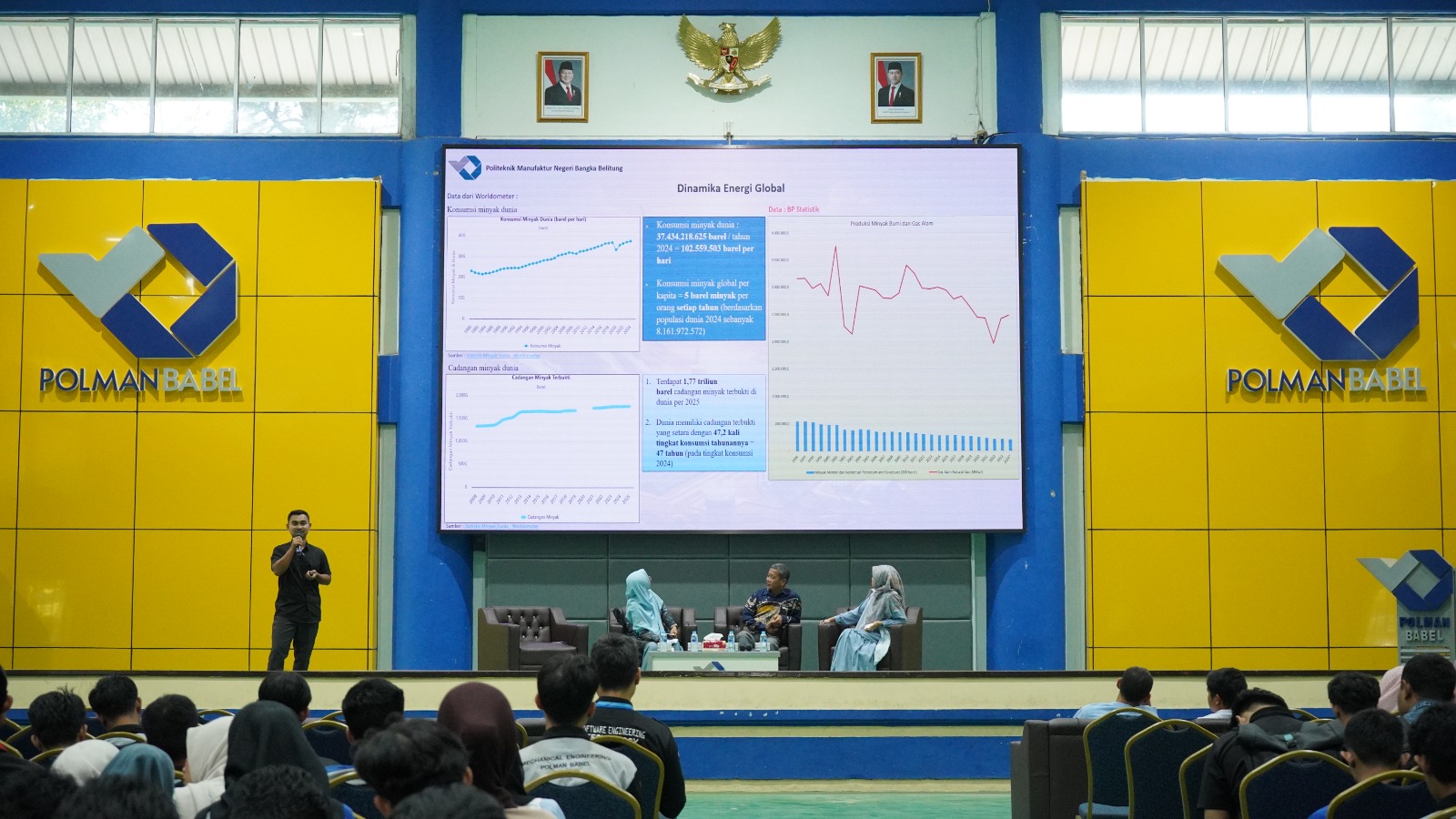 Polman Babel Bekali 160 Mahasiswa Hadapi Dinamika Energi dan Transformasi Ekonomi Global Lewat SNITT 2026