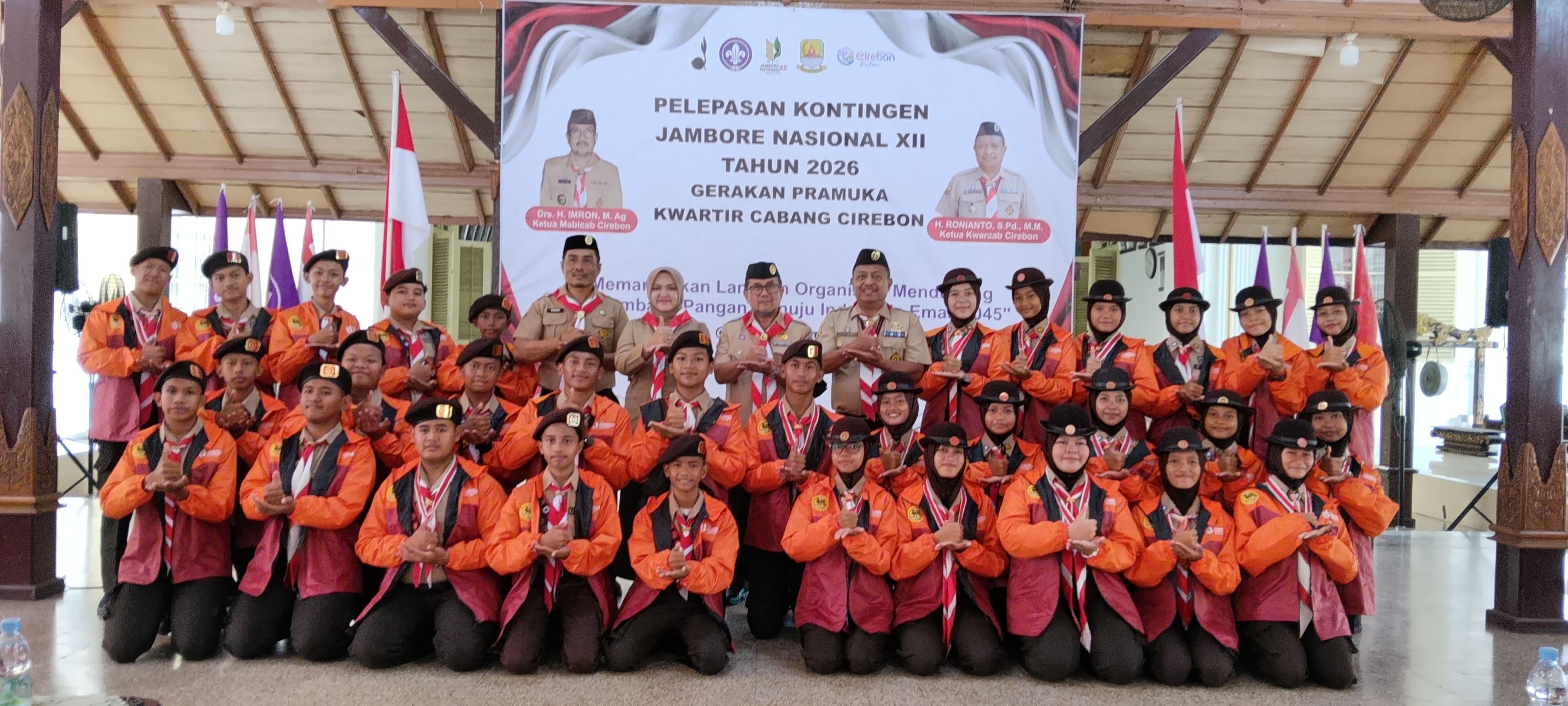 Ketua DPRD Kabupaten Cirebon Titip Pesan ke Kontingen Jamnas XII 2026: Bawa Pulang Pengalaman, Jaga Nama Baik Daerah