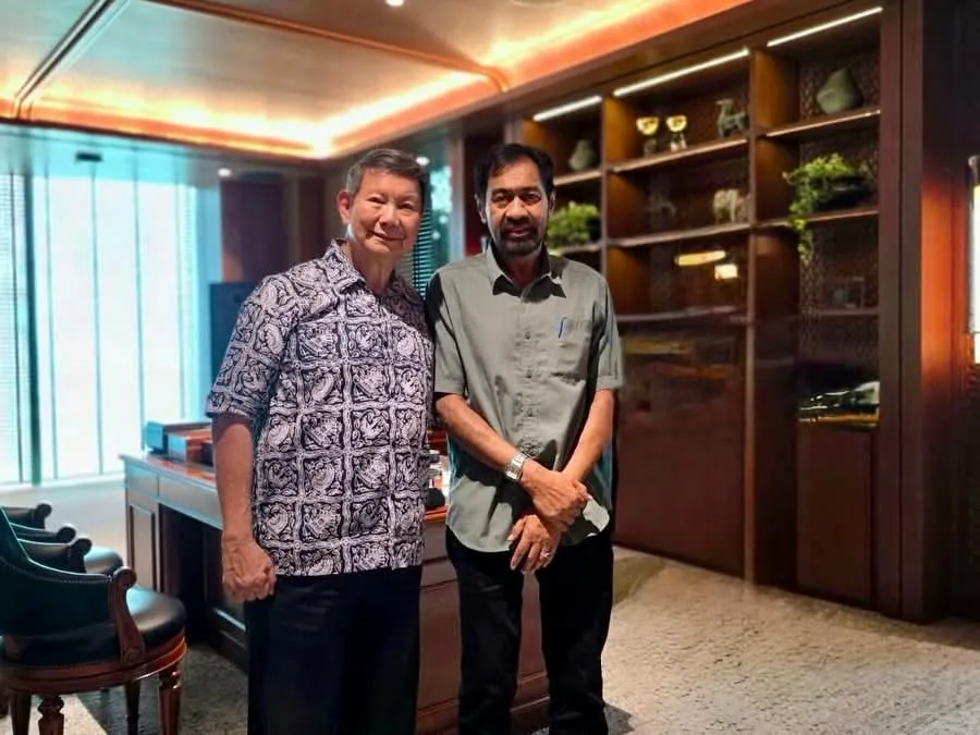 Gubernur Aceh Mualem Temui Hashim Djojohadikusumo, Bahas Hilirisasi Gas Blok Andaman dan Investasi di KEK Arun