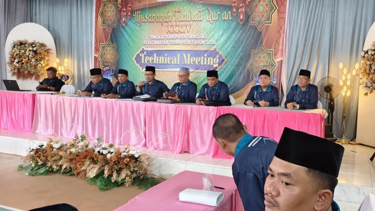 LPTQ Sanggau Gelar Technical Meeting MTQ ke-34, Tekankan Penyelesaian Masalah Peserta Secara Elegan dan Musyawarah