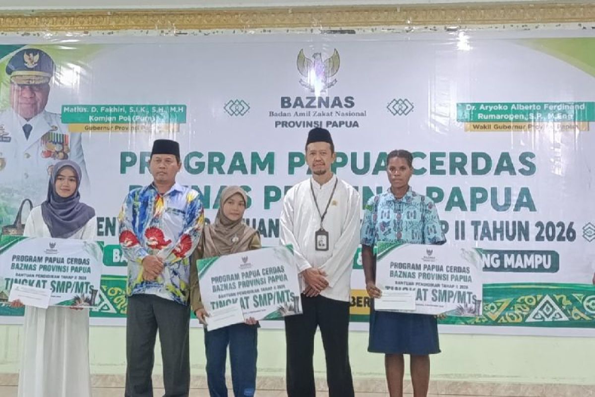 Baznas Papua Salurkan Beasiswa Papua Cerdas ke 707 Pelajar dan Mahasiswa, Mayoritas dari Daerah