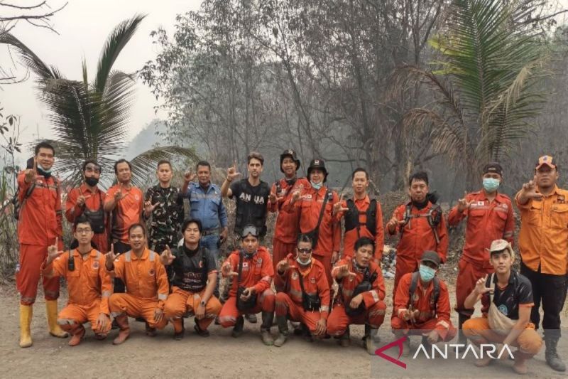 BPBD Barito Utara Bersama Tim Gabungan Padamkan Karhutla di Teweh Selatan, 170 Hektare Hutan Terdampak
