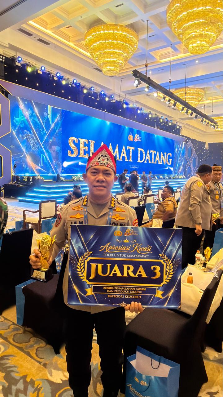 Polda Maluku Juara Tiga Lomba Ketahanan Pangan Polri, Kapolri Serahkan Bantuan Alsintan untuk Optimalkan Lahan