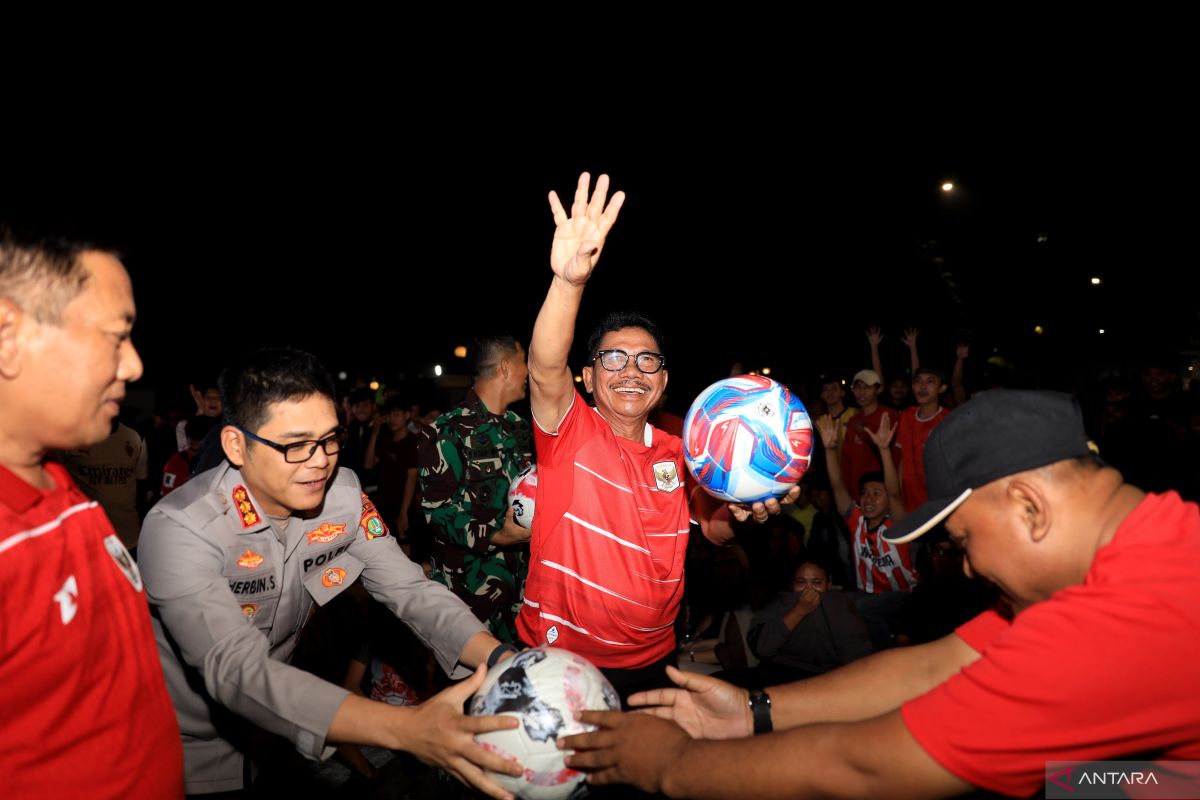 Wali Kota Tangerang Sachrudin Apresiasi Ribuan Warga Nobar Timnas, Minta Euforia Tak Berujung Anarkis