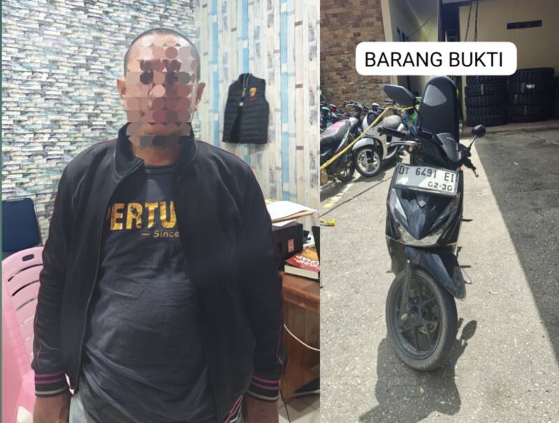 Antrean Pertalite Mengular di SPBU Kendari, Pria 50 Tahun Ngamuk Bawa Parang dan Ditangkap Tim Buser 77