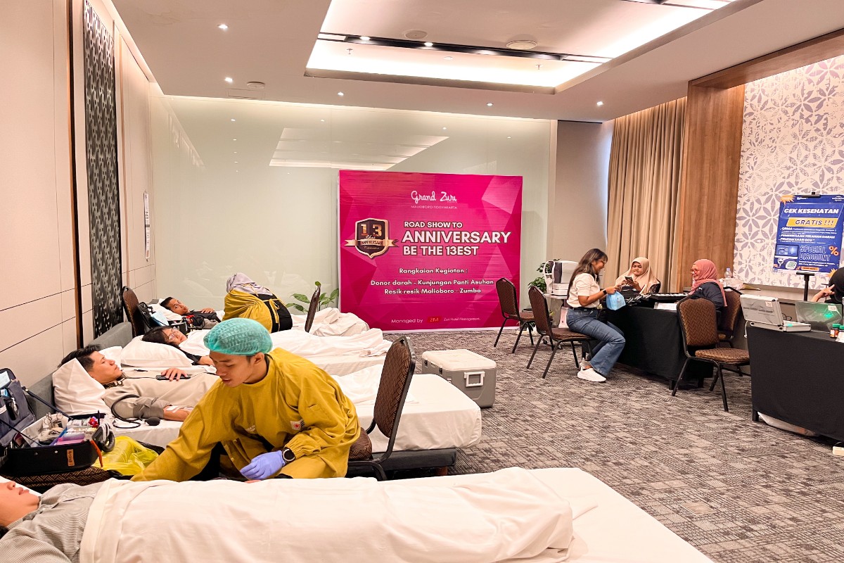 Grand Zuri Malioboro Gelar Donor Darah dan Cek Kesehatan Gratis Sambut Hari Donor Darah Sedunia 2026