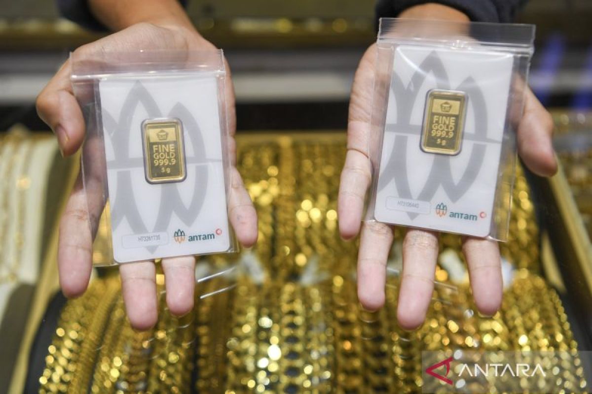 Harga Emas Antam di Kepri Ikut Naik Rp5.000 per Gram, Simak Rincian Pecahan Terbaru