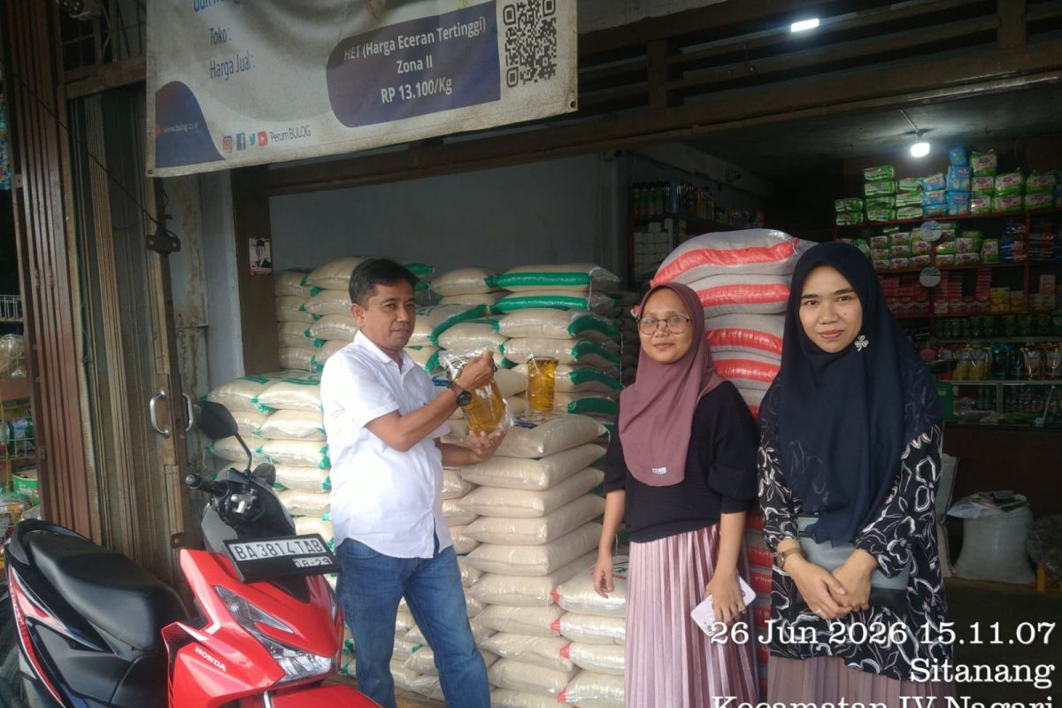 Pemkab Agam Turunkan Tim Pantau Harga Sembako di Lima Pasar Tradisional, Data Jadi Acuan TPID