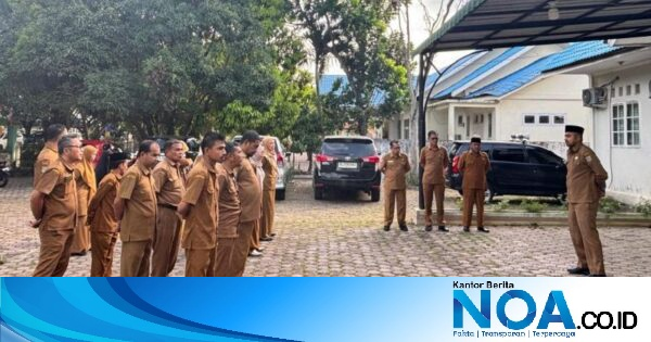 Plt Kadis Pendidikan Dayah Banda Aceh Said Fauzan Minta ASN Perkuat Disiplin dan Profesionalisme di Apel Perdana