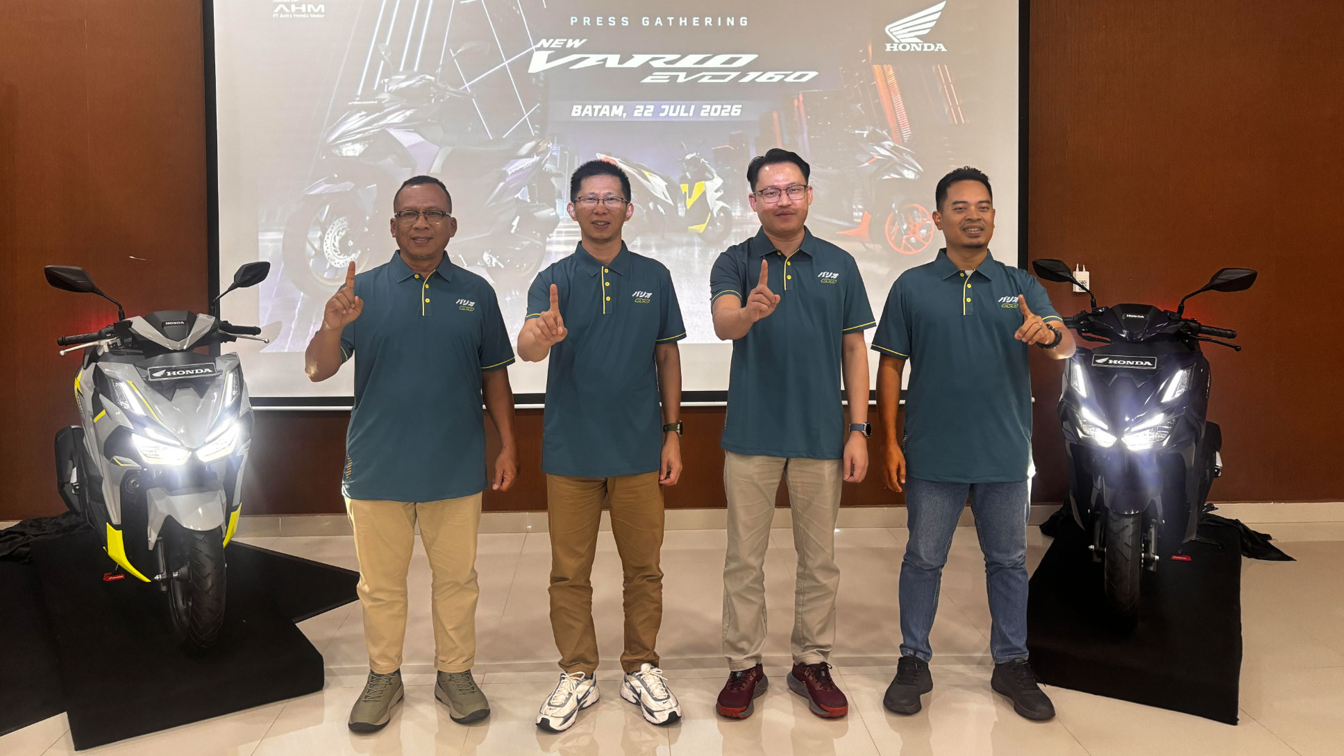New Honda Vario Evo 160 Resmi Meluncur di Kepri, Harga OTR Batam Mulai Rp26,8 Juta untuk Varian CBS