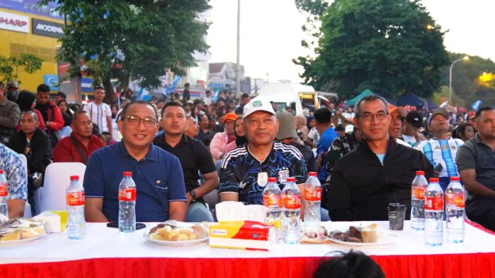 Ribuan Warga Ternate Padati Nobar Final Piala Dunia 2026 di Benteng Orange, Wagub Sarbin Ingatkan Jangan Ba Tobo