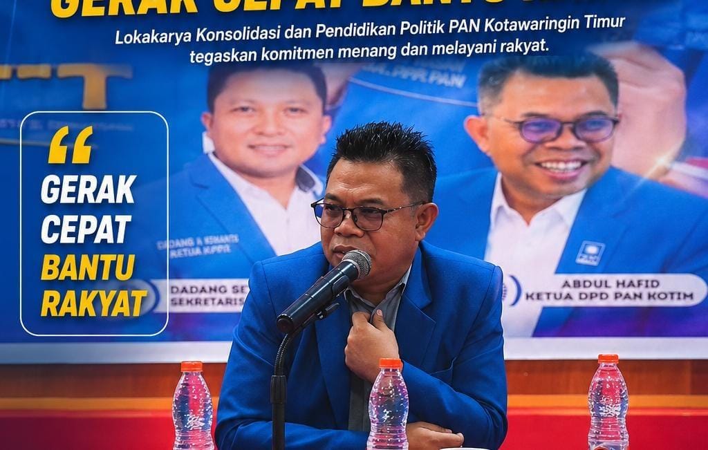 Targetkan Kursi Pimpinan DPRD Kotim, PAN Gelar Konsolidasi hingga Tingkat Ranting