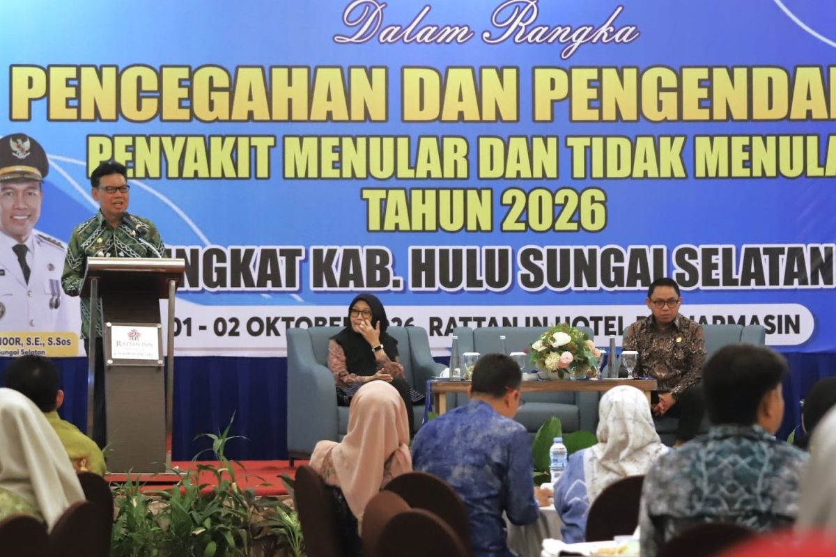 Pemkab HSS Gelar Rakor 2 Hari di Banjarmasin, 128 Peserta Bahas HIV hingga Diabetes