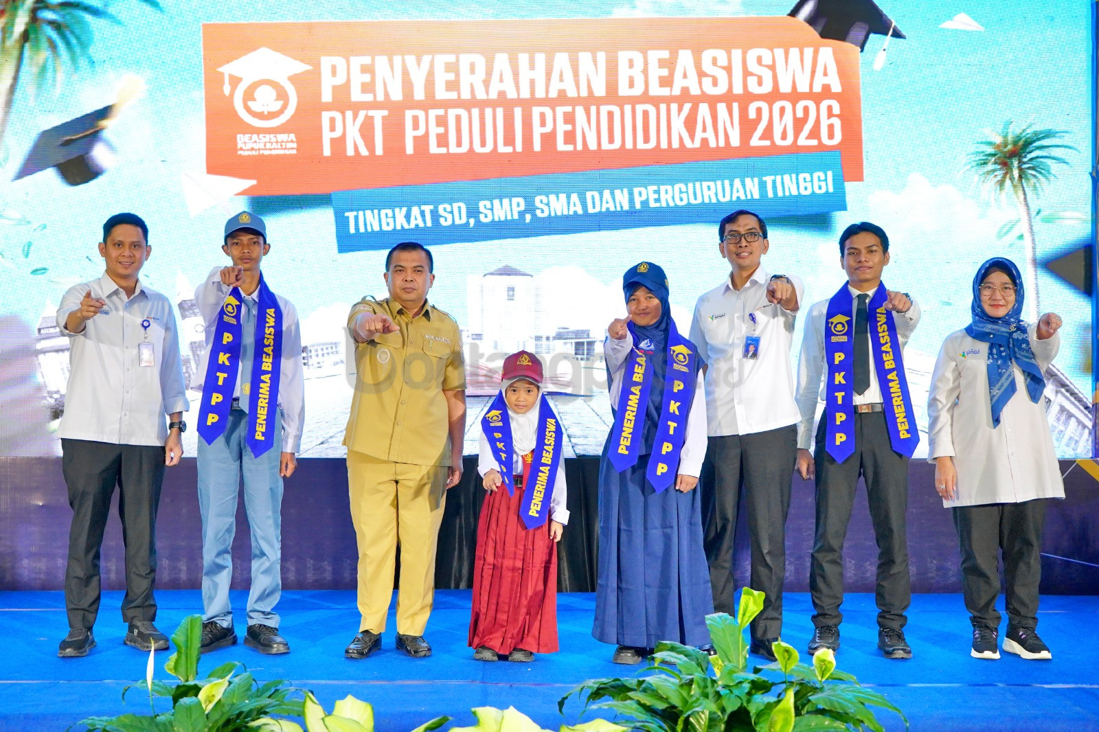 Pupuk Kaltim Salurkan Beasiswa Rp4,6 Miliar untuk 50 Anak Bontang, Program Berjalan Sejak 2008