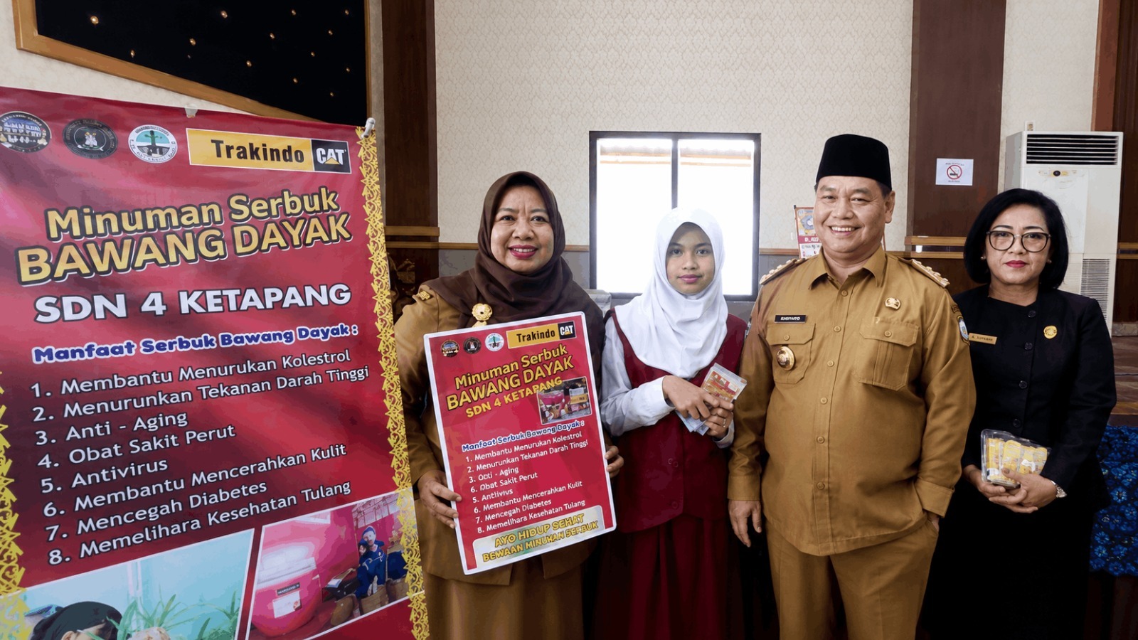 Bawang Dayak dari Lahan Bekas Terbakar Disulap Jadi Minuman Herbal oleh Siswa SD di Kotim, Kini Dipesan Pemda