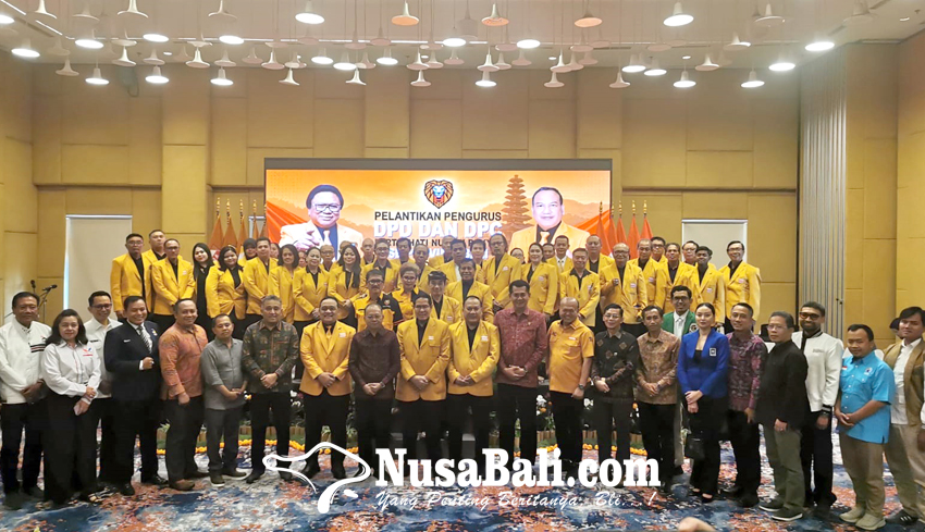 Hanura Bali Resmi Lantik Pengurus DPD dan DPC se-Bali, Targetkan Tembus Verifikasi Pemilu 2029