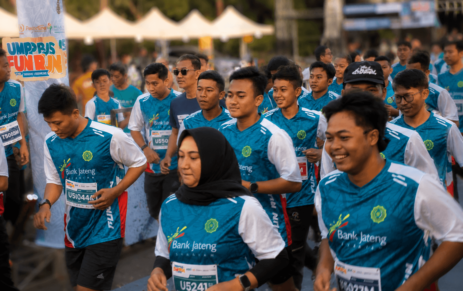 1.013 Pelari Banjiri UMPP Fun Run di Kajen Pekalongan, Target 400 Peserta Terlampaui Hingga 250 Persen