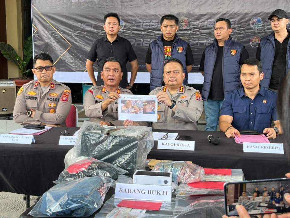 Residivis Curi Brankas Rp150 Juta dari Rumah Kosong di Samarinda, Polisi Ringkus Kurang dari 24 Jam
