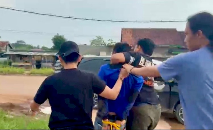Tekab 308 Polres Lampung Tengah Ringkus Buronan Curas di Jembatan Kali Busuk, 4 TKP Dibongkar