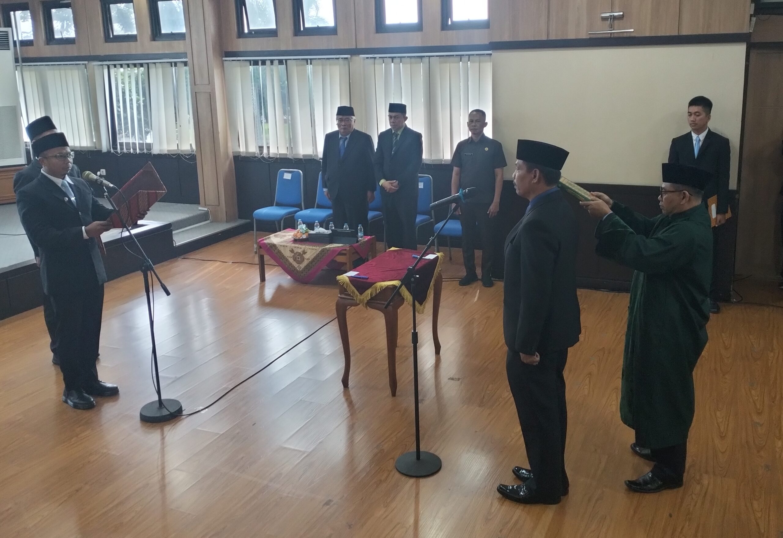 Wali Kota Tasikmalaya Lantik Hanafi sebagai Pj Sekda Gantikan Asep Goparulah yang Sedang Ibadah Haji