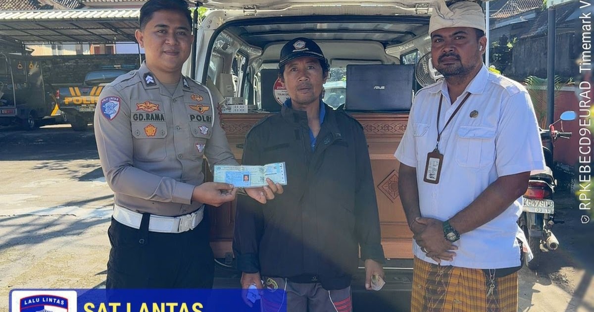 Polres Karangasem Luncurkan Tedun Banjar, Layanan Samsat Keliling Gratis yang Tembus Pelosok Desa
