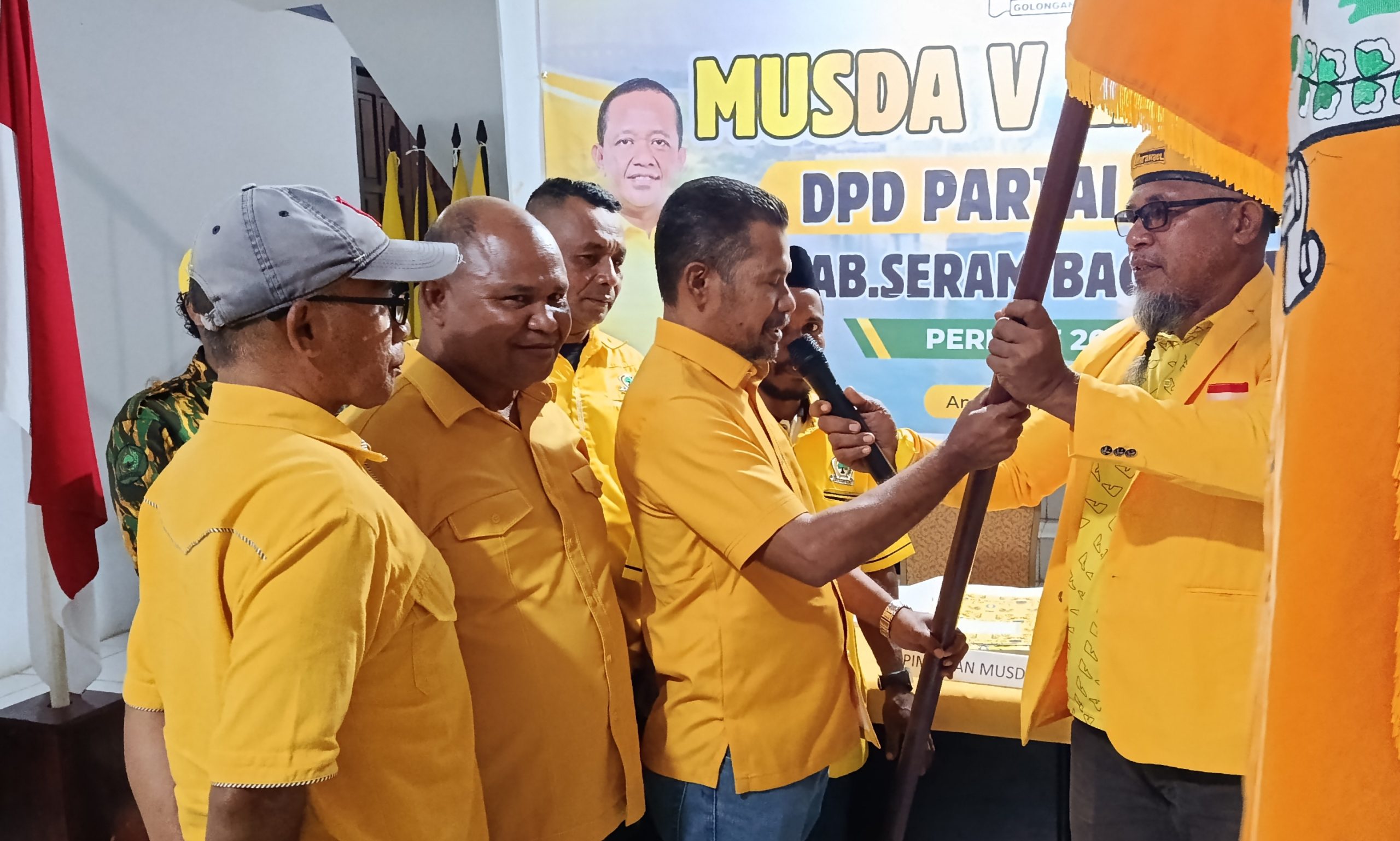 Musda V Golkar Seram Bagian Timur Akhiri Polemik, Ismail Rumbalifar Terpilih Aklamasi Jadi Ketua