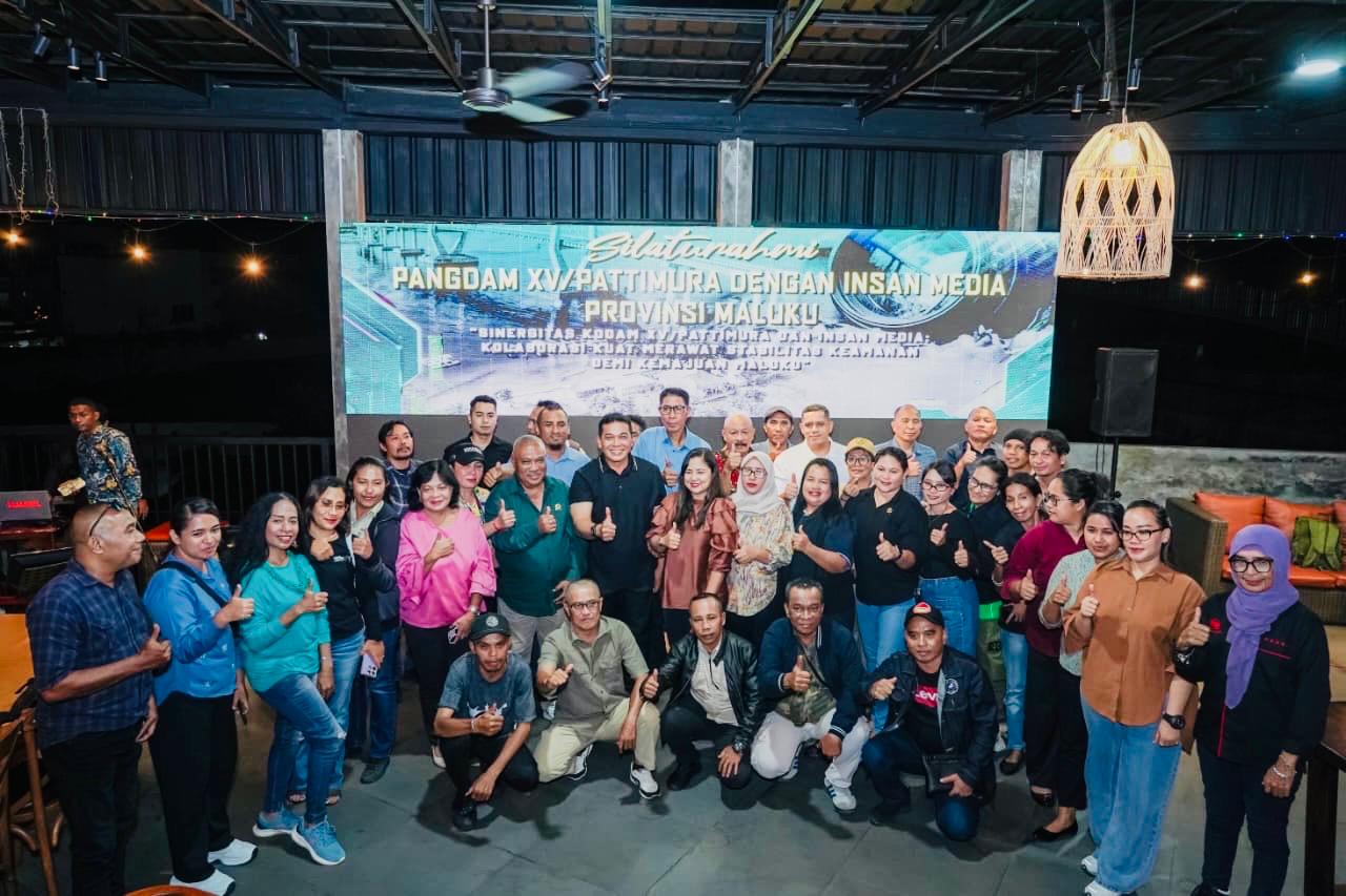 Pangdam XV/Pattimura Ajak Insan Pers Maluku Kawal Groundbreaking Blok Masela dan Bentuk Satgas SDA Laut