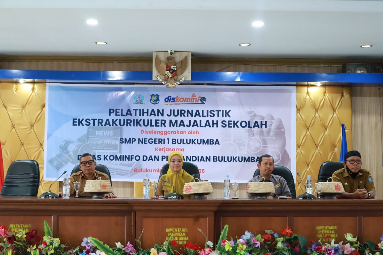 SMPN 1 Bulukumba Latih 155 Siswa Jadi Jurnalis Cilik, Bekali Dasar Penulisan Berita hingga Kelola Medsos Sekolah