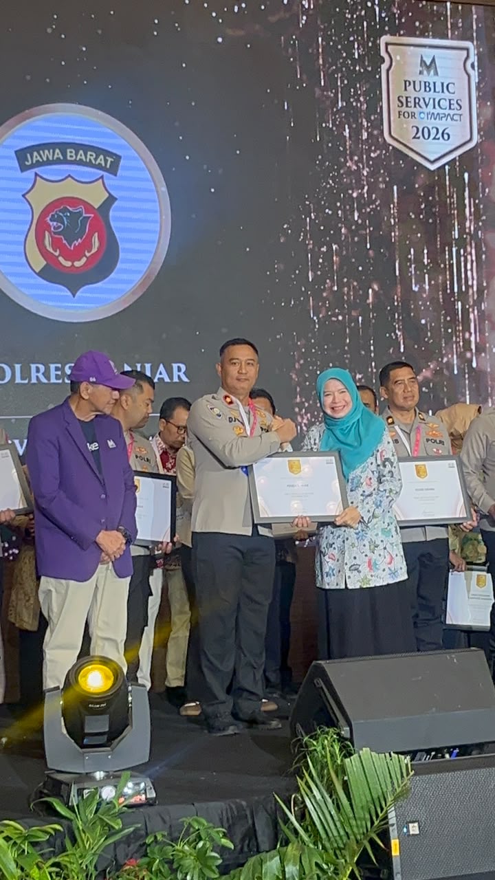 Polres Banjar Raih Penghargaan Pelayanan Publik Terbaik Jawa Barat 2026, Ini Komitmen Kapolres ke Depan