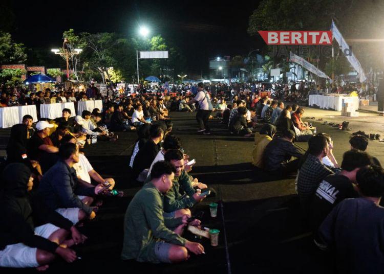 Nobar Final Piala Dunia 2026 di Alun-Alun Pati: Ribuan Warga Padati Alun-Alun, Ekonomi Pedagang Lokal Tergerak