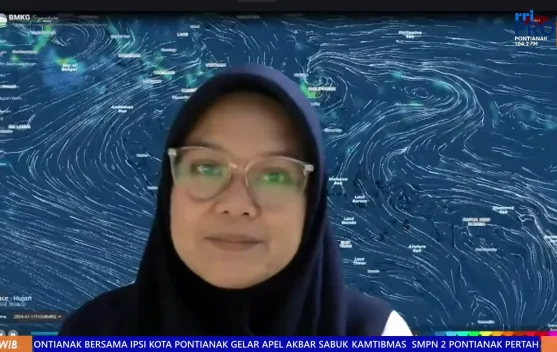 Cuaca Kalbar Senin 6 Juli 2026: 79 Titik Panas Terdeteksi, Hujan Ringan hingga Sedang Guyur Sejumlah Kabupaten