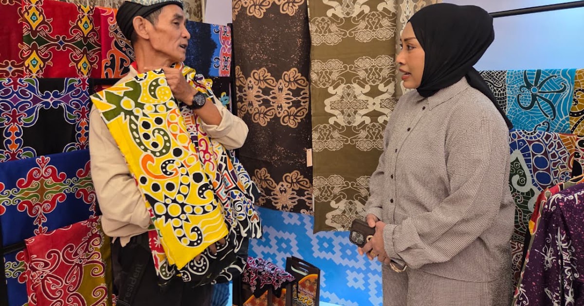 PEP Tarakan Field Bawa Batik Kubedistik Karya UMKM Disabilitas Kaltara ke Panggung Nasional di Makassar