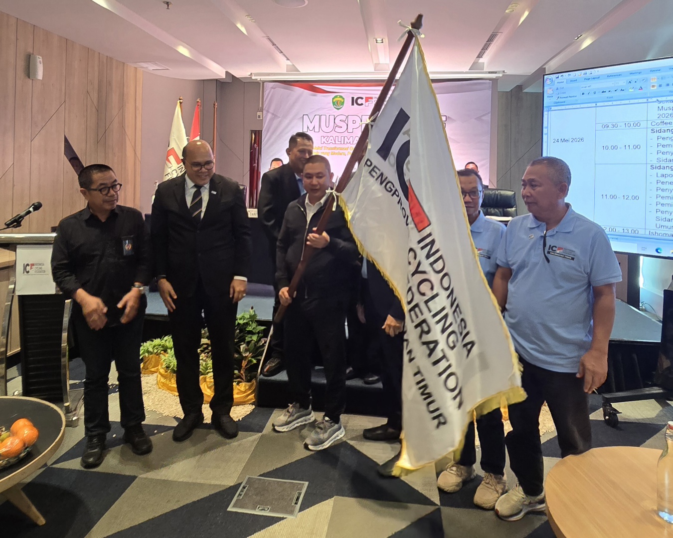 Malvin Resmi Pimpin ICF Kaltim 2026-2030, Targetkan Tiga Event Provinsi Setahun dan Kucurkan Rp 50 Juta per Pengcab untuk Event Prestasi