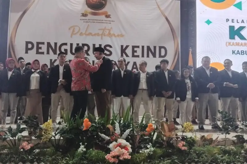 KEIND Karanganyar Resmi Dilantik, Rahmat Efendi Pimpin 51 Pengurus dan Siap Tekan Angka Pengangguran