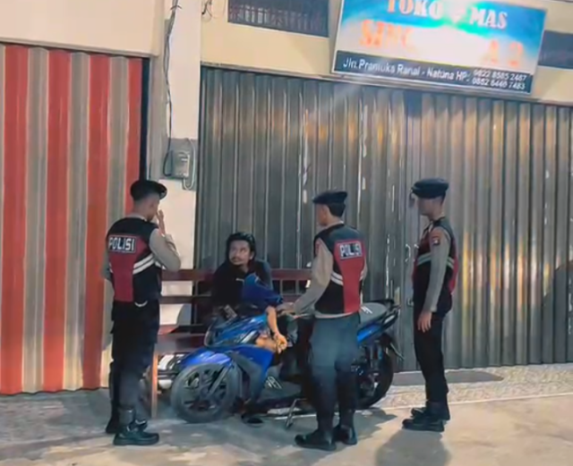 Polres Natuna Perkuat Patroli Presisi di Titik Rawan Kriminalitas dan Permukiman Warga