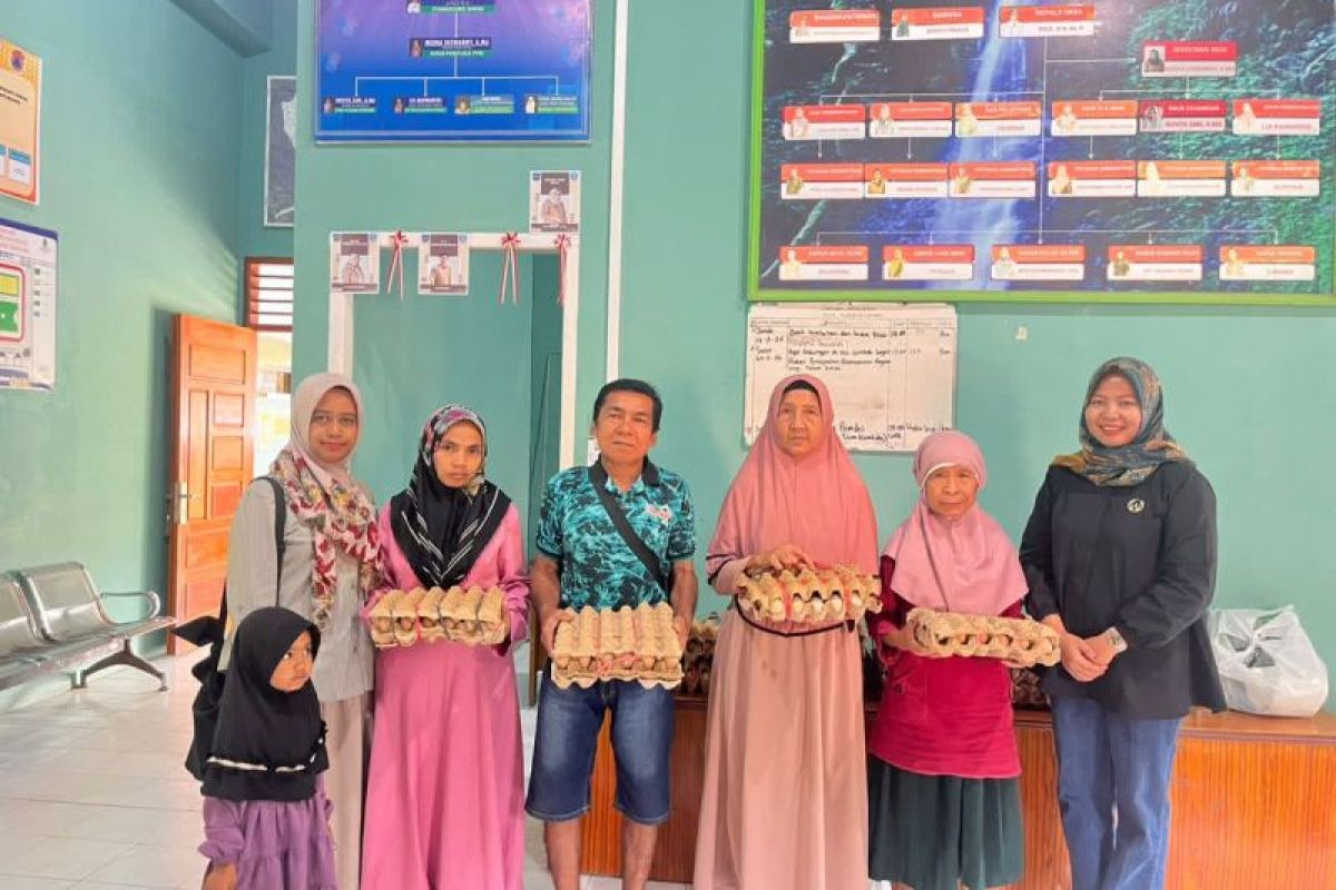 Pemkot Sawahlunto Salurkan 10.000 Butir Telur ke 108 Keluarga Rentan Berdasarkan Peta Kerentanan Pangan