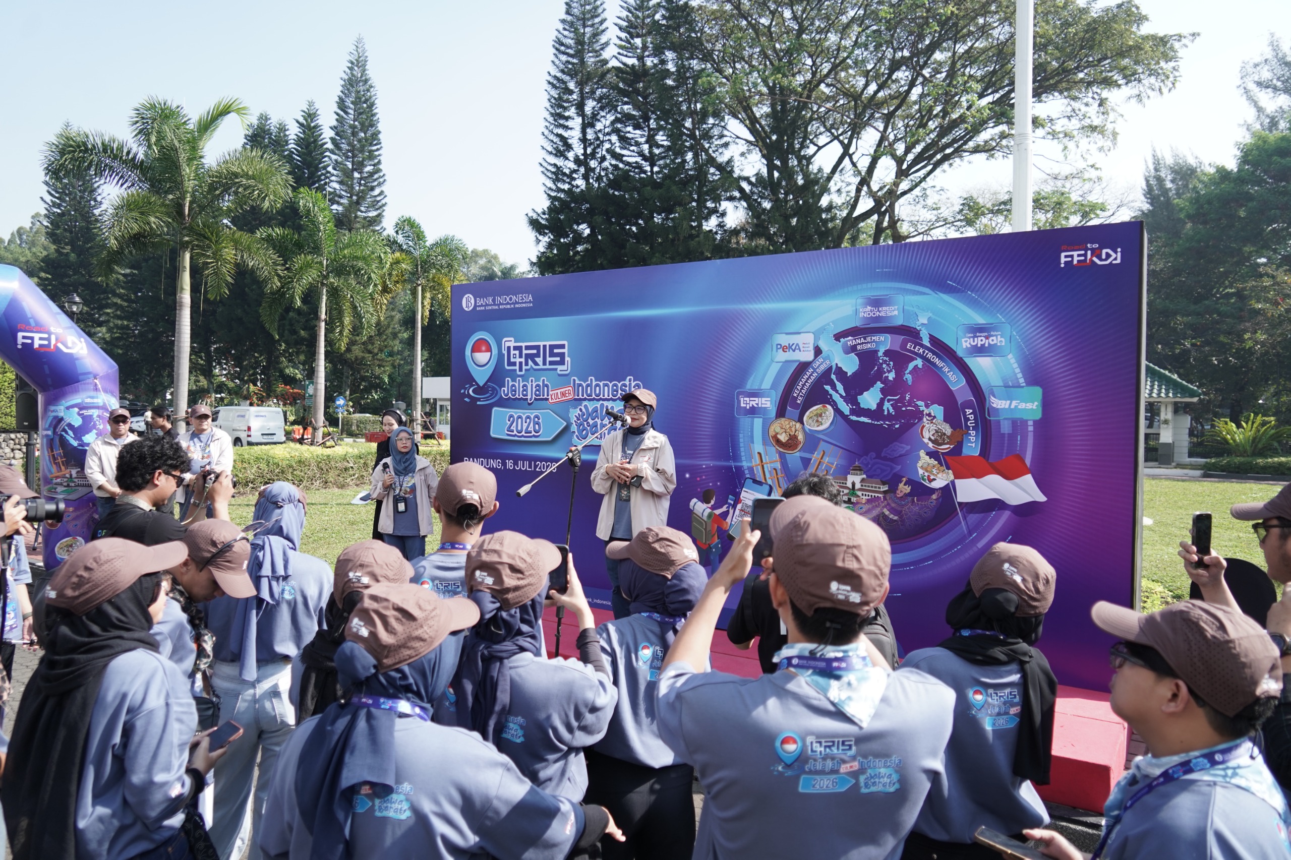 Bank Indonesia Gelar QRIS Jelajah Kuliner Indonesia 2026 di Bandung, 102 Finalis Berebut Jadi 