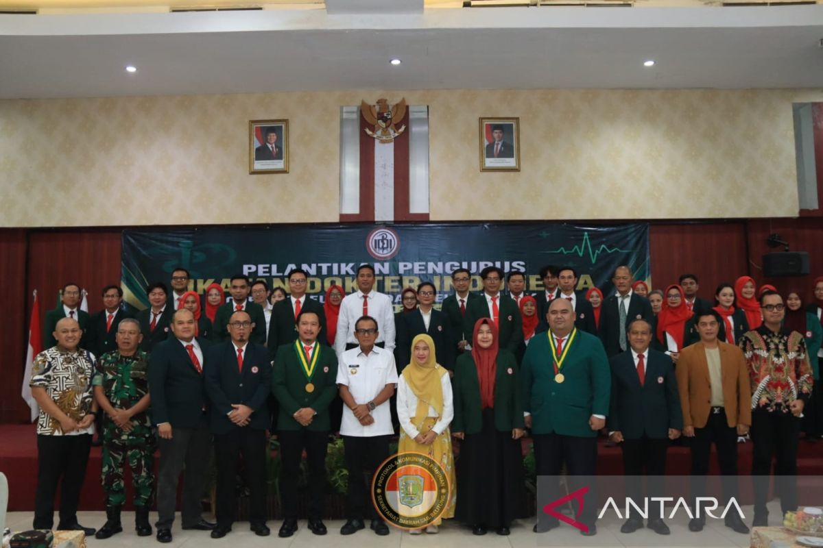 Pengurus IDI Cabang Belitung dan Belitung Timur Resmi Dilantik, Ketua Baru Diminta Jaga Solidaritas Dokter