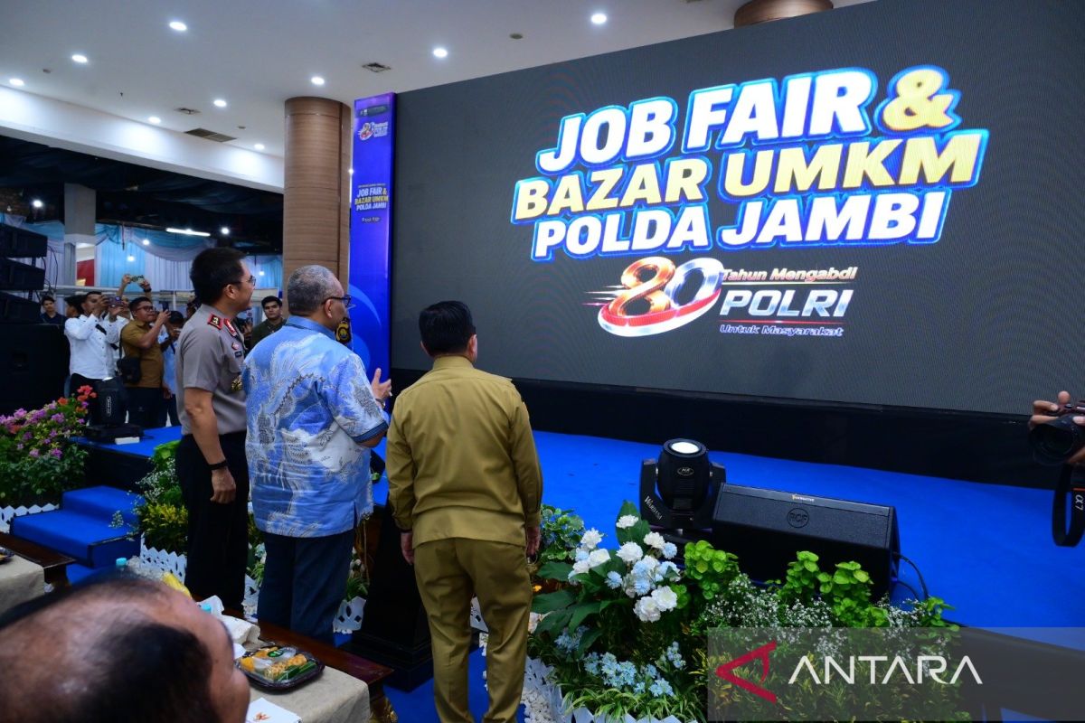 Polda Jambi Gelar Bhayangkara Presisi Job Fair, 1.000 Lowongan Kerja dari 100 Perusahaan Tersedia di Lippo Mall