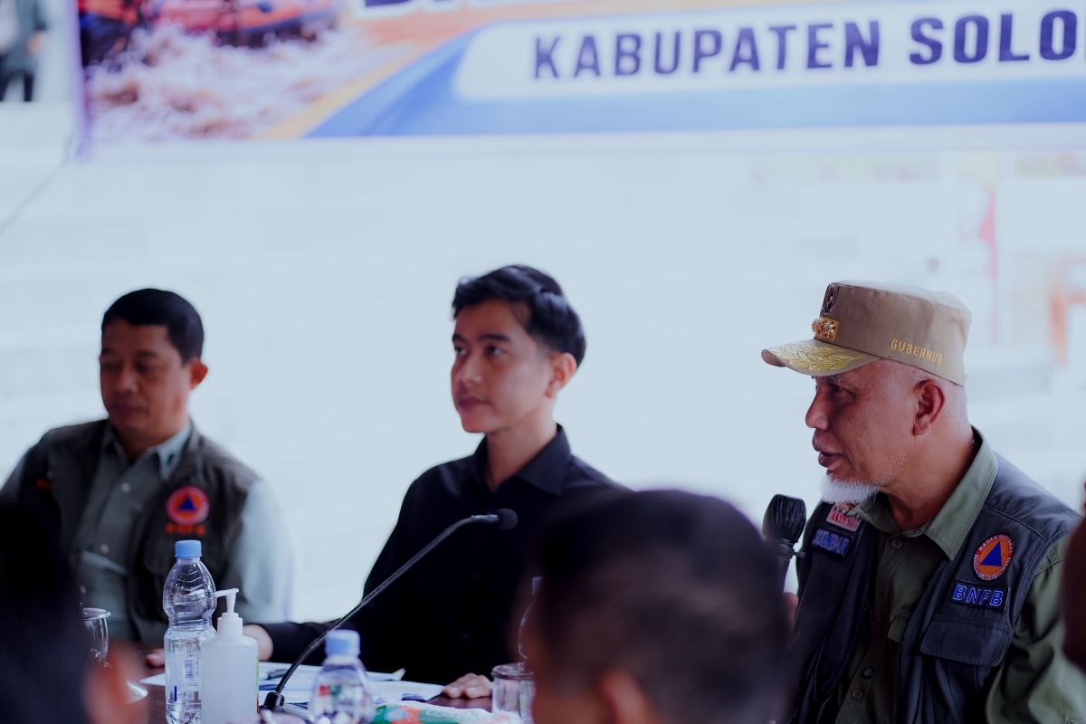 Wapres Gibran Minta Layanan Dukcapil di Solok Tetap Jalan usai Banjir Bandang Rusak Kantor Pemda
