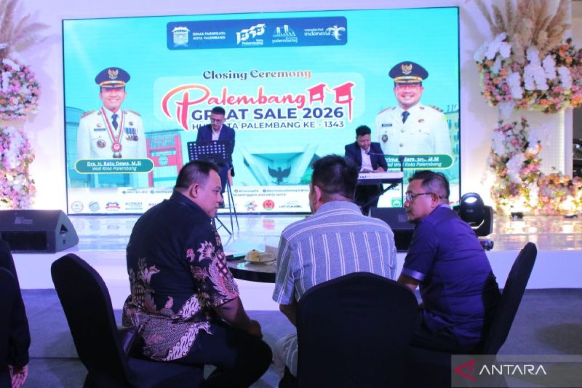 384 Gerai UMKM hingga Klinik Kecantikan Ramaikan Palembang Great Sale 2026, Diskon Capai 43 Persen